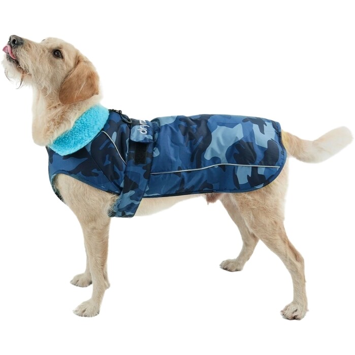 2024 Dryrobe Dog Robe V3-DR-BL-CAM-B - Blue Camo